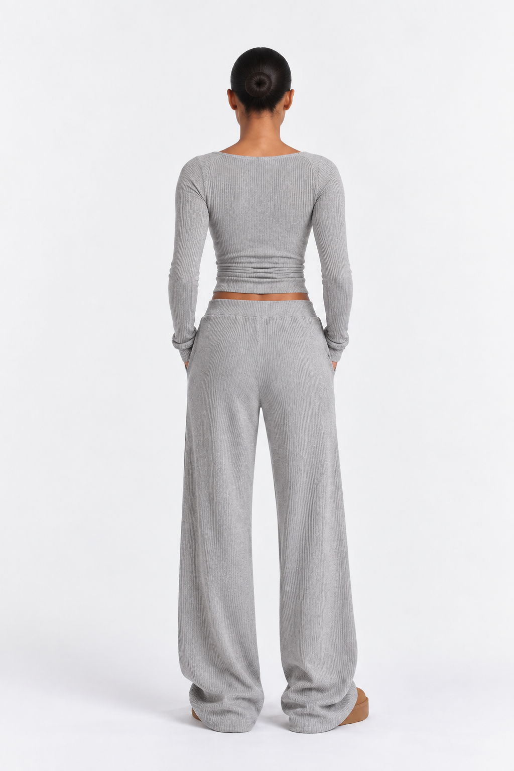 Kiki | Co-ord Lounge Set met Wide-Leg Broek