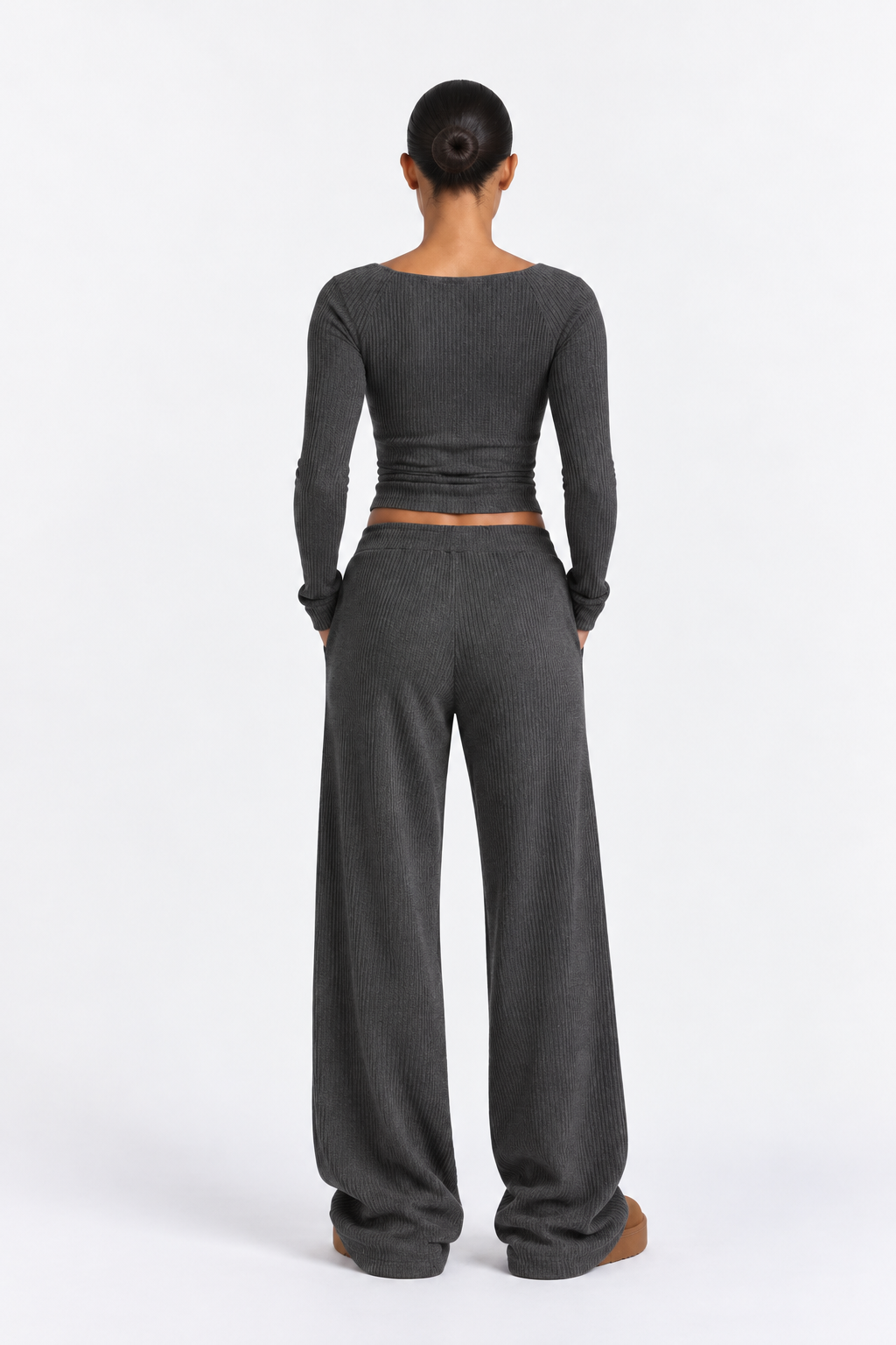 Kiki | Co-ord Lounge Set met Wide-Leg Broek