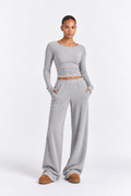 Kiki | Co-ord Lounge Set met Wide-Leg Broek