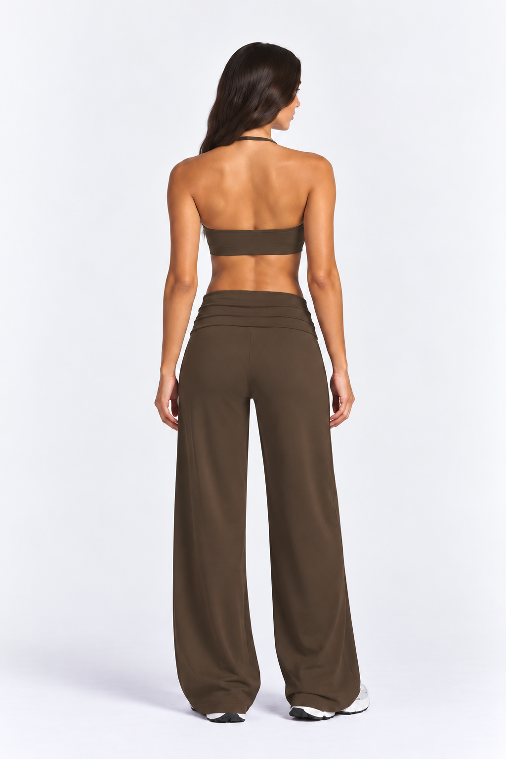 Emily | Co-ord Yoga Set met Wide-Leg Broek