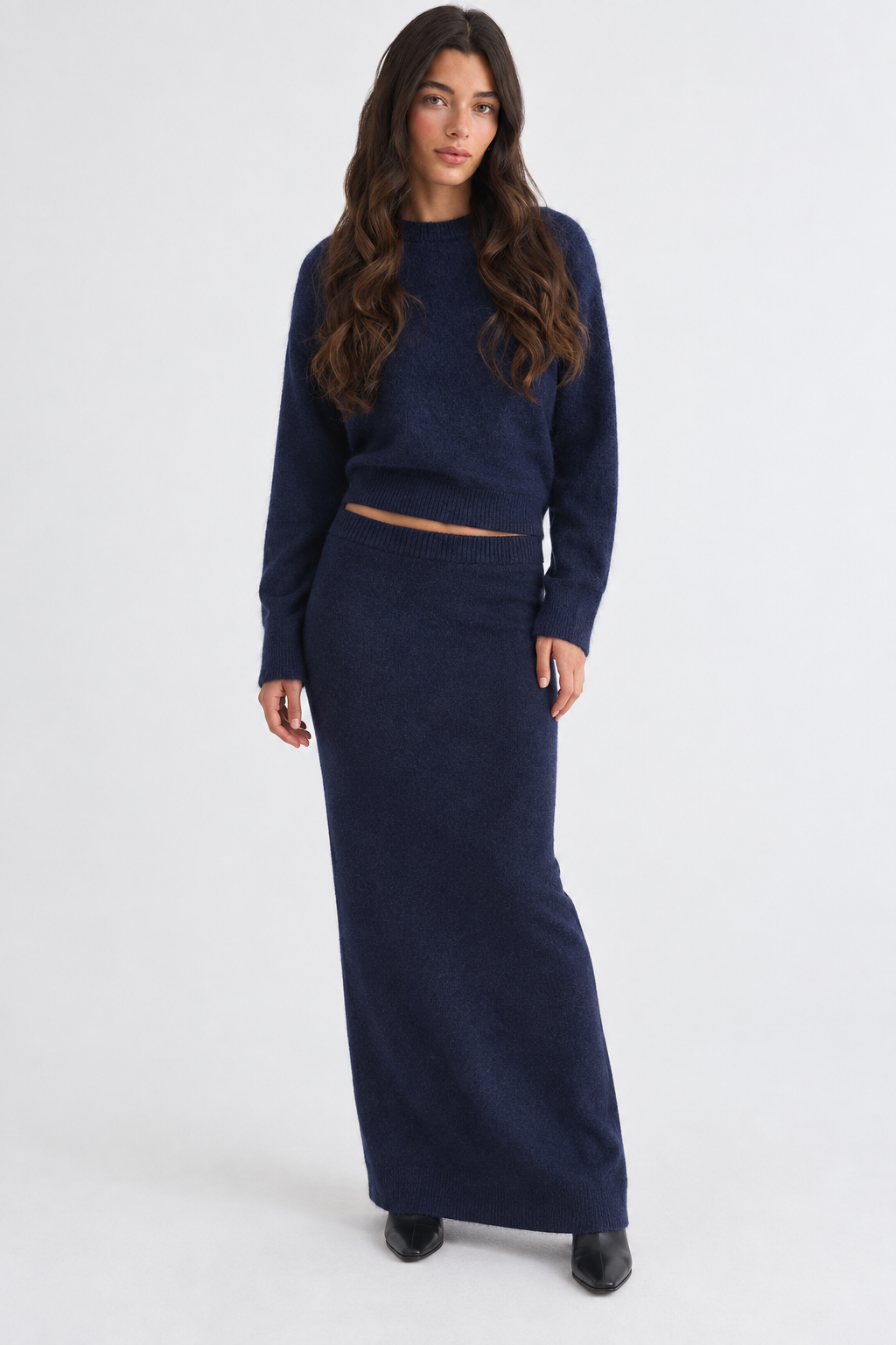 Liv | Knit Co-ord Set met Rok